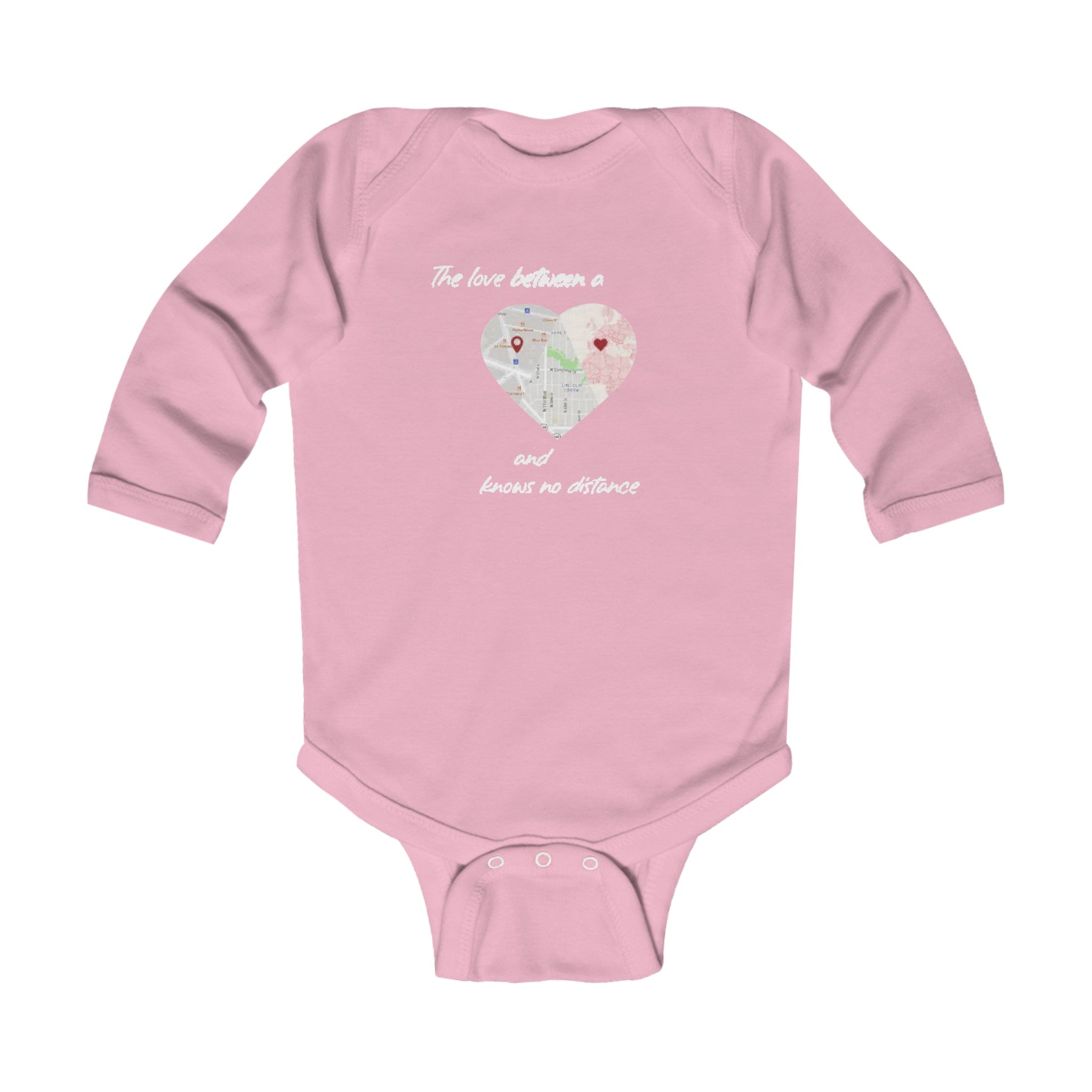 The love between a... |  Infant Long Sleeve Bodysuit